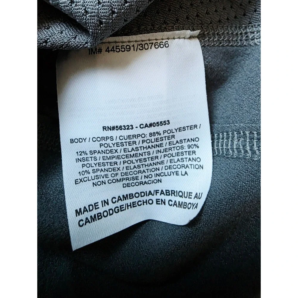 Nike Dri Fit Women's S Tall Golf Long Sleeve‎ Mock Neck Shirt Gray ST NWT $80